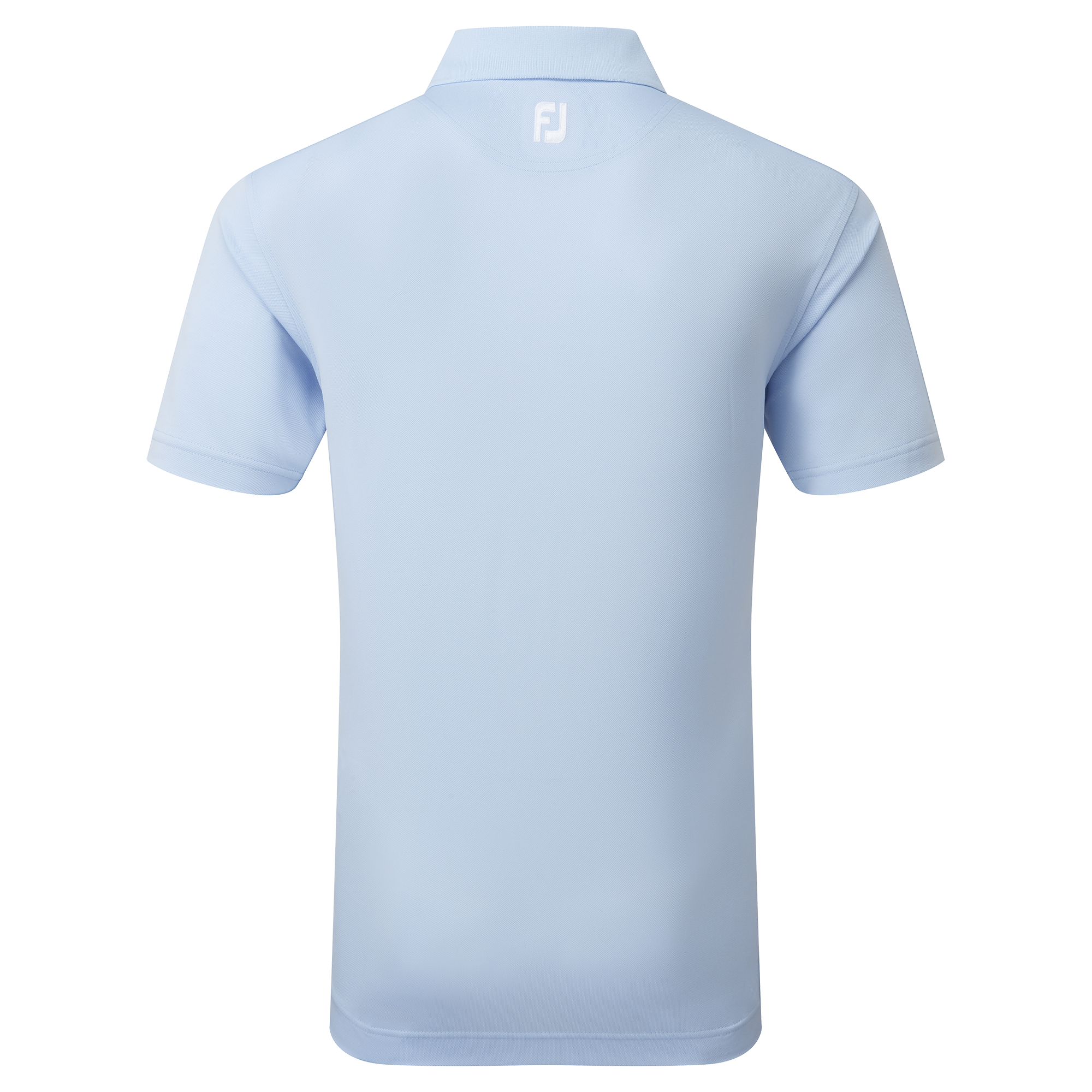 Stretch Pique Solid Knit Collar