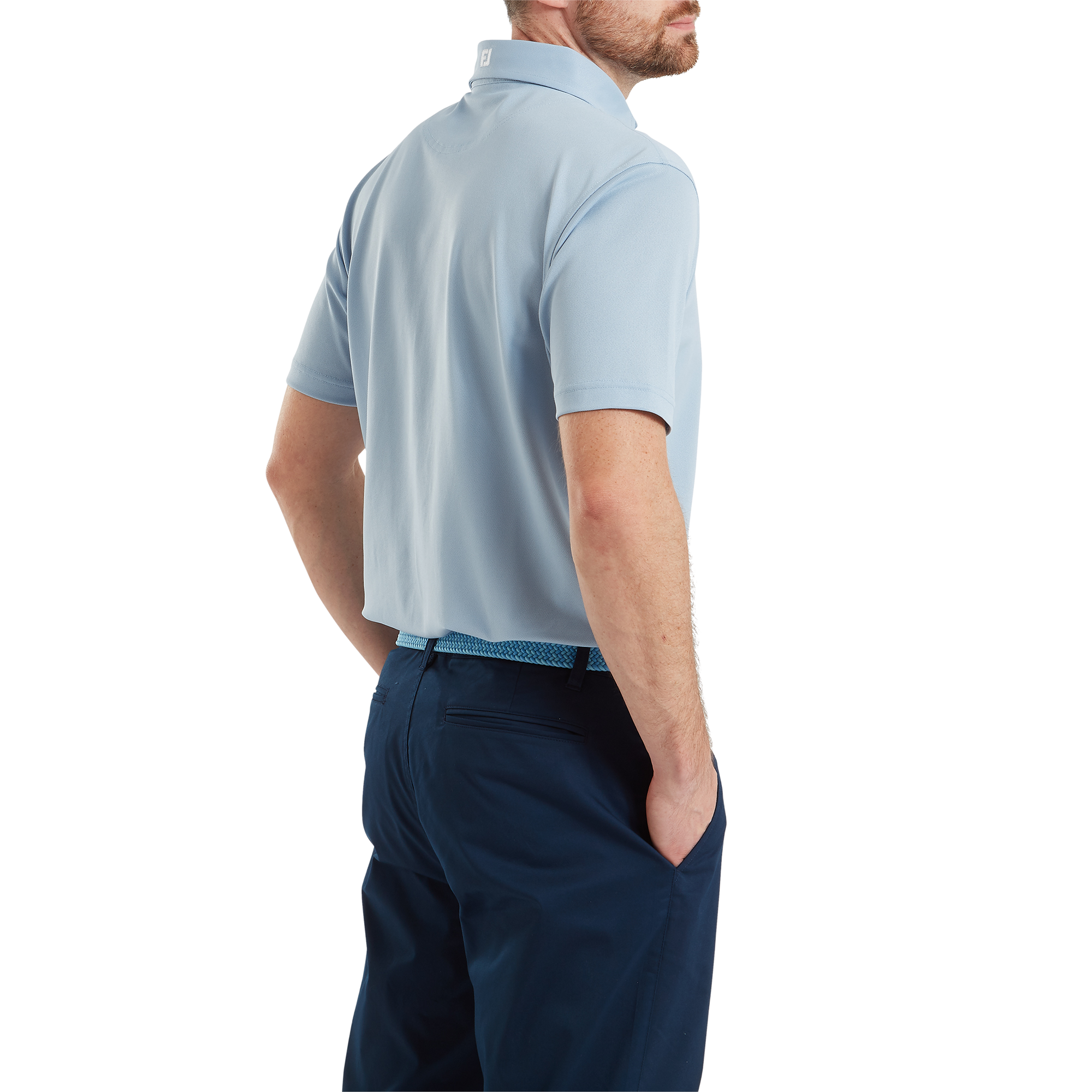 Stretch Pique Solid