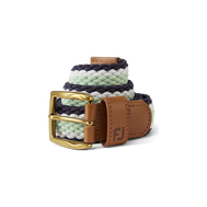 Striped Braided Belt