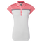 White / Bright Coral