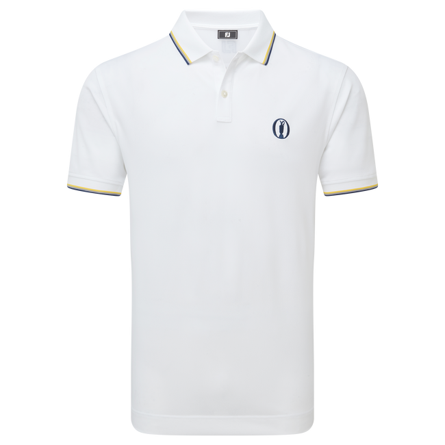 152nd Open Championship Solid with Trim Pique Shirt