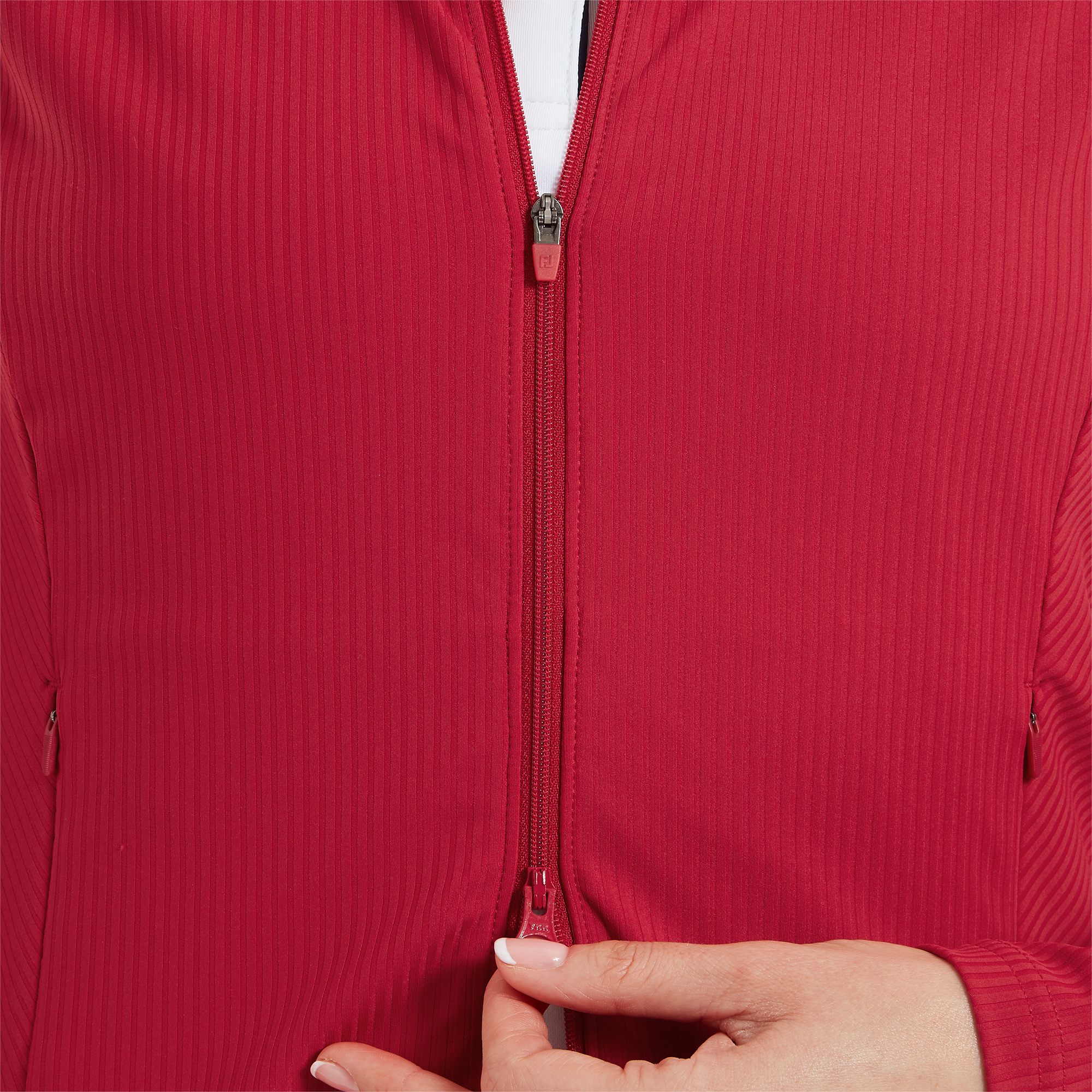 Full-Zip Rib Midlayer
