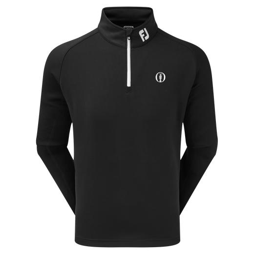 FootJoy Quilt Texture Chill-Out Golf Pullover - Sky FootJoy Quilt Texture Chill-Out Golf Pullover - Sky