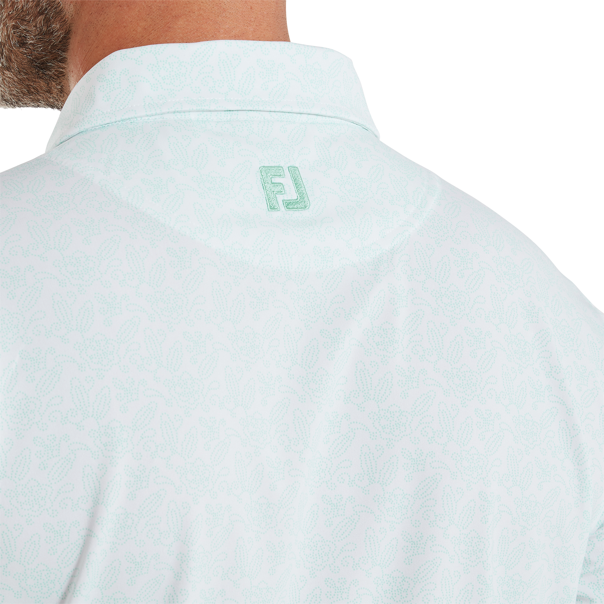 Wingtip Floral Lisle