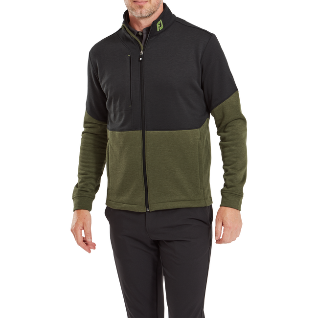 Colour Block Full-Zip Chill Out