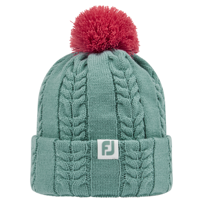 Women's Cable Knit Bobble