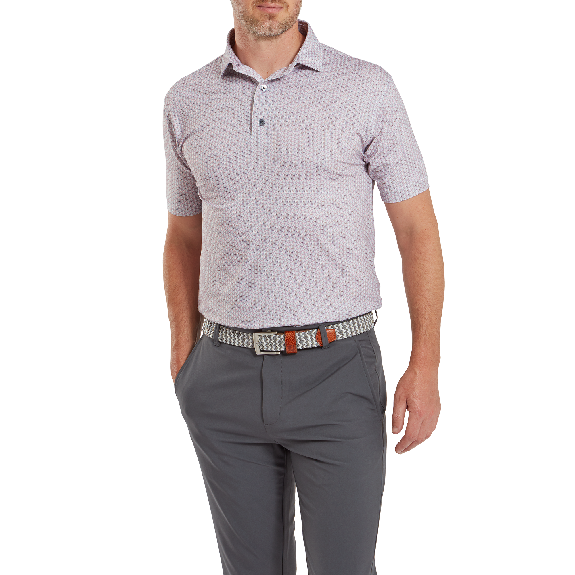 Scallop Shell Foulard Lisle