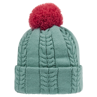 Women's Cable Knit Bobble