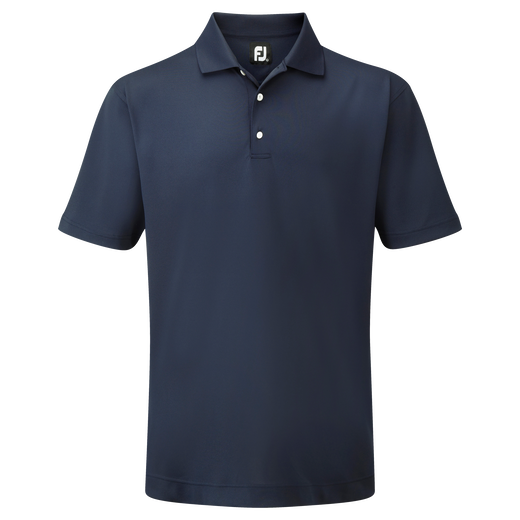 Stretch Pique Solid Knit Collar