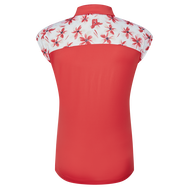 Blocked Floral Print Lisle