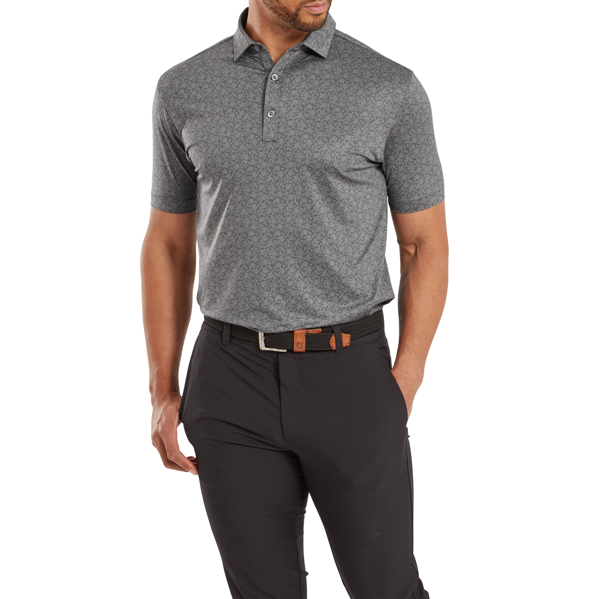 Painted Floral Lisle