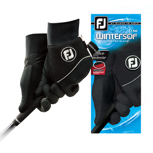 FootJoy WinterSof Ladies Golf Gloves -Black - Pair FootJoy WinterSof Ladies Golf Gloves -Black - Pair