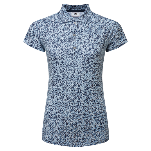 Animal Print Cap Sleeve Lisle