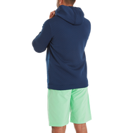 Textured Knit Hoodie