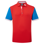 Junior Colour Block Pique