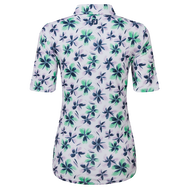 Floral Print Lisle