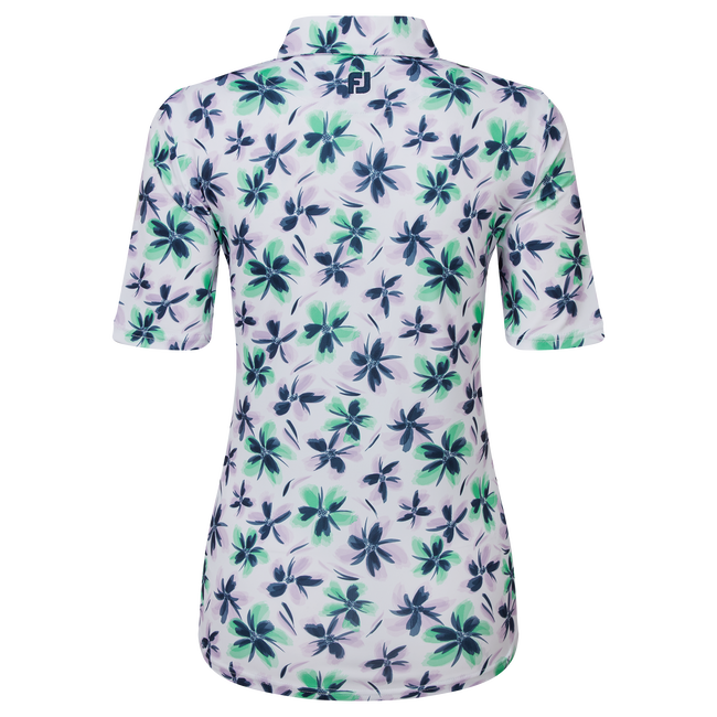 Floral Print Lisle