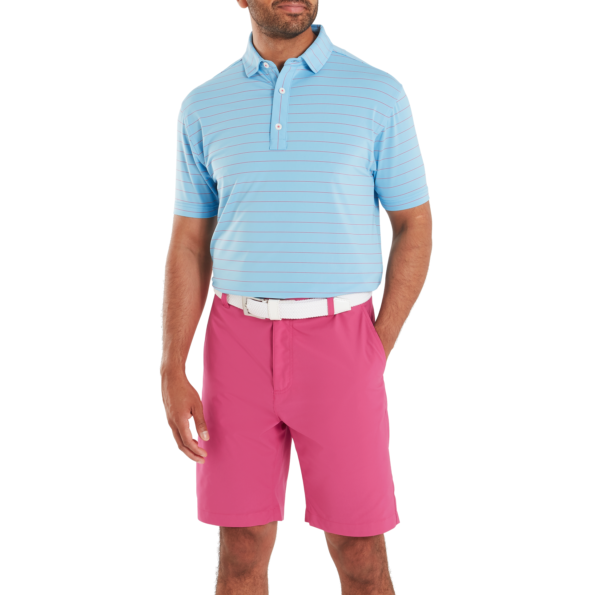 Open Pinstripe Lisle