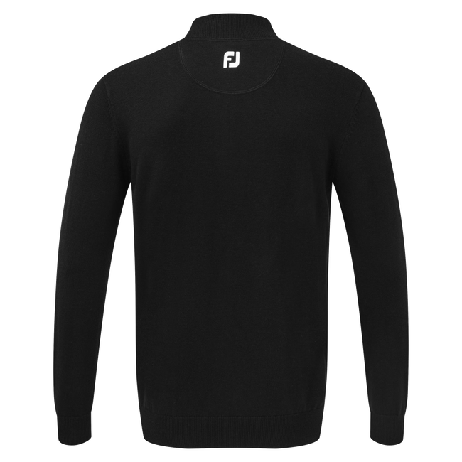 Wool Blend Half-Zip Pullover