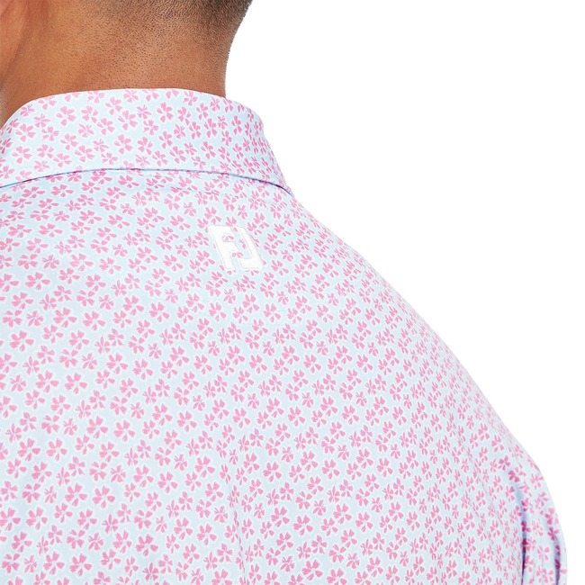 Floral Sketch Print Lisle