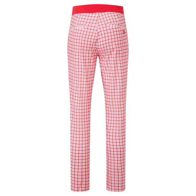 Gingham Lightweight Cropped Trousers