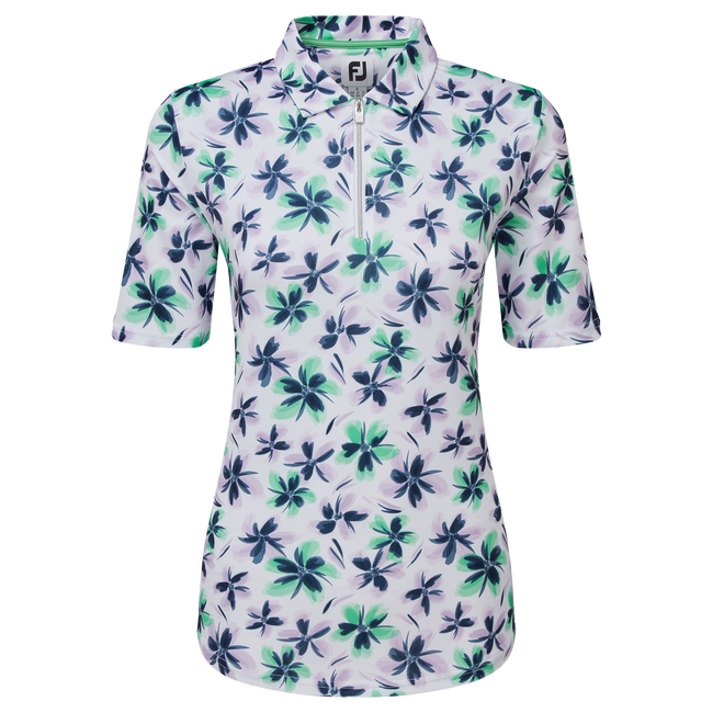 Floral Print Lisle