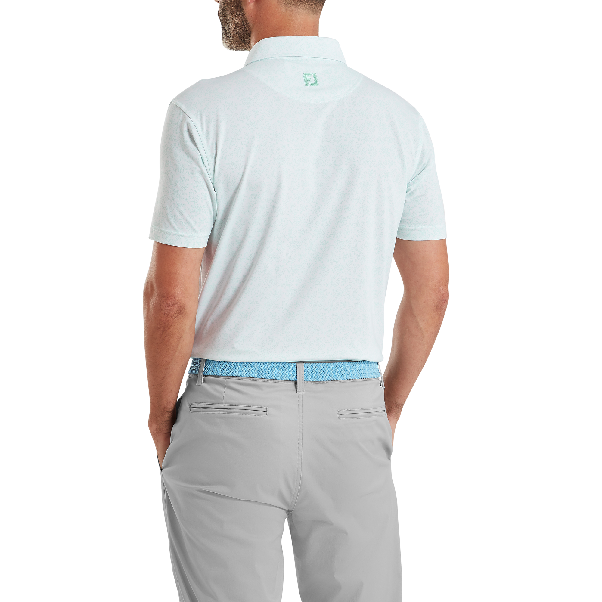 Wingtip Floral Lisle