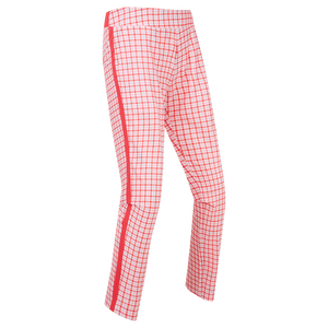 Pink plaid golf pants sales