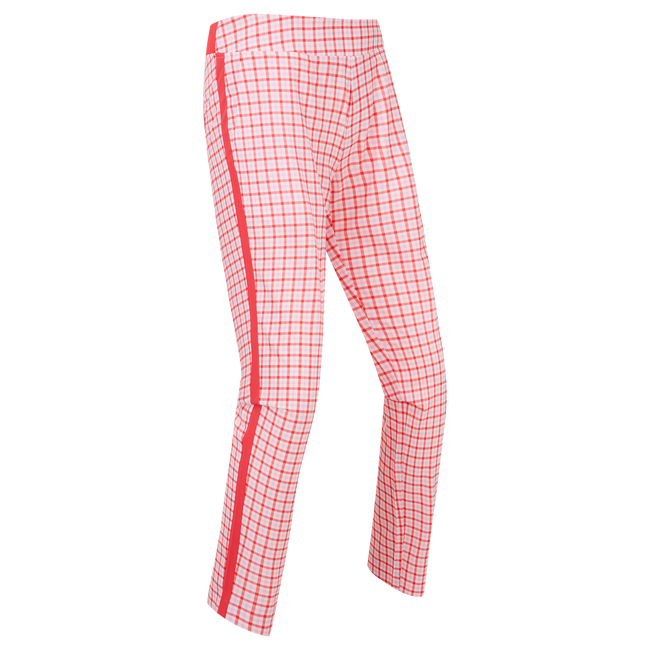 Gingham Lightweight Cropped Trousers
