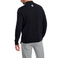 Wool Blend Half-Zip Pullover
