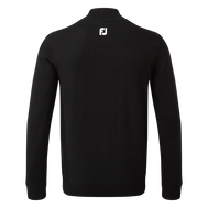 Wool Blend 1/2 Zip Lined Pullover