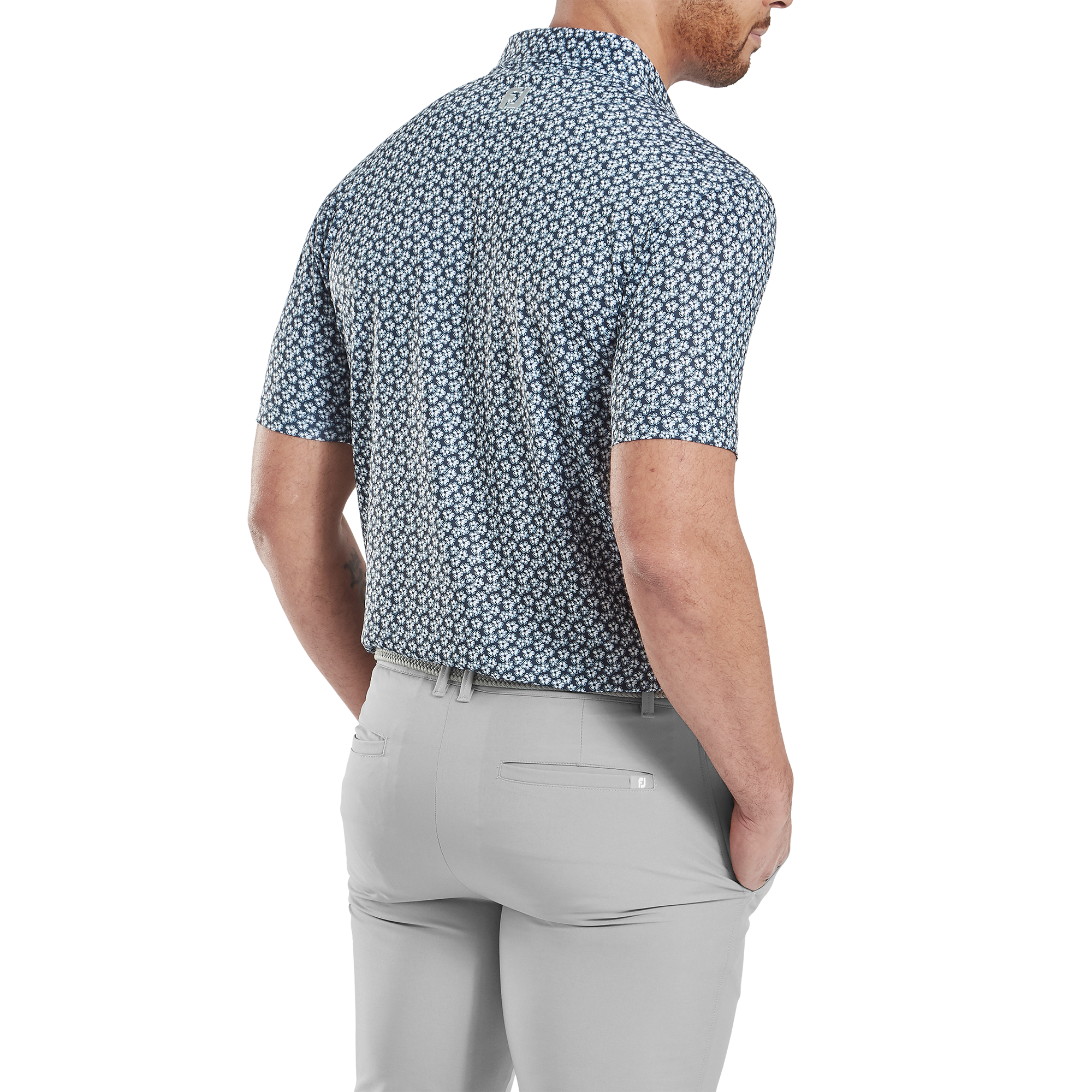 Floral Sketch Print Lisle