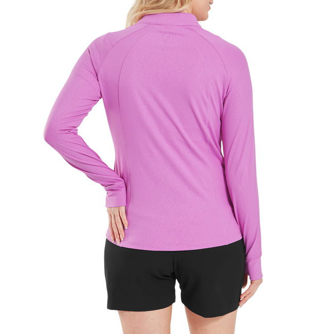 Embossed Full-Zip Midlayer