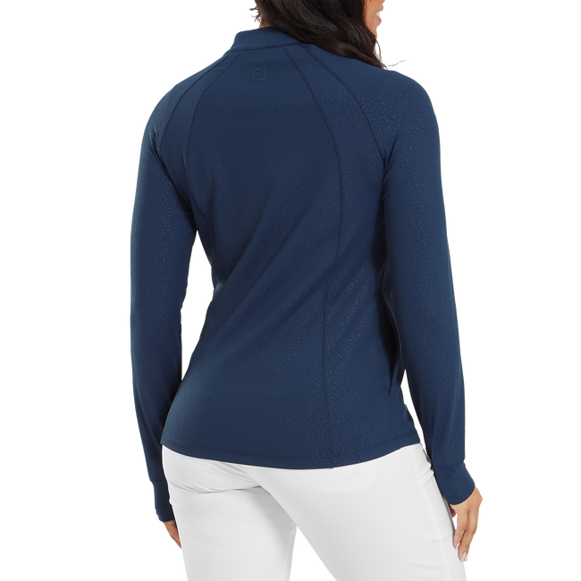 Embossed Full-Zip Midlayer