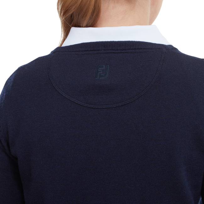 Wool Blend V-Neck Pullover