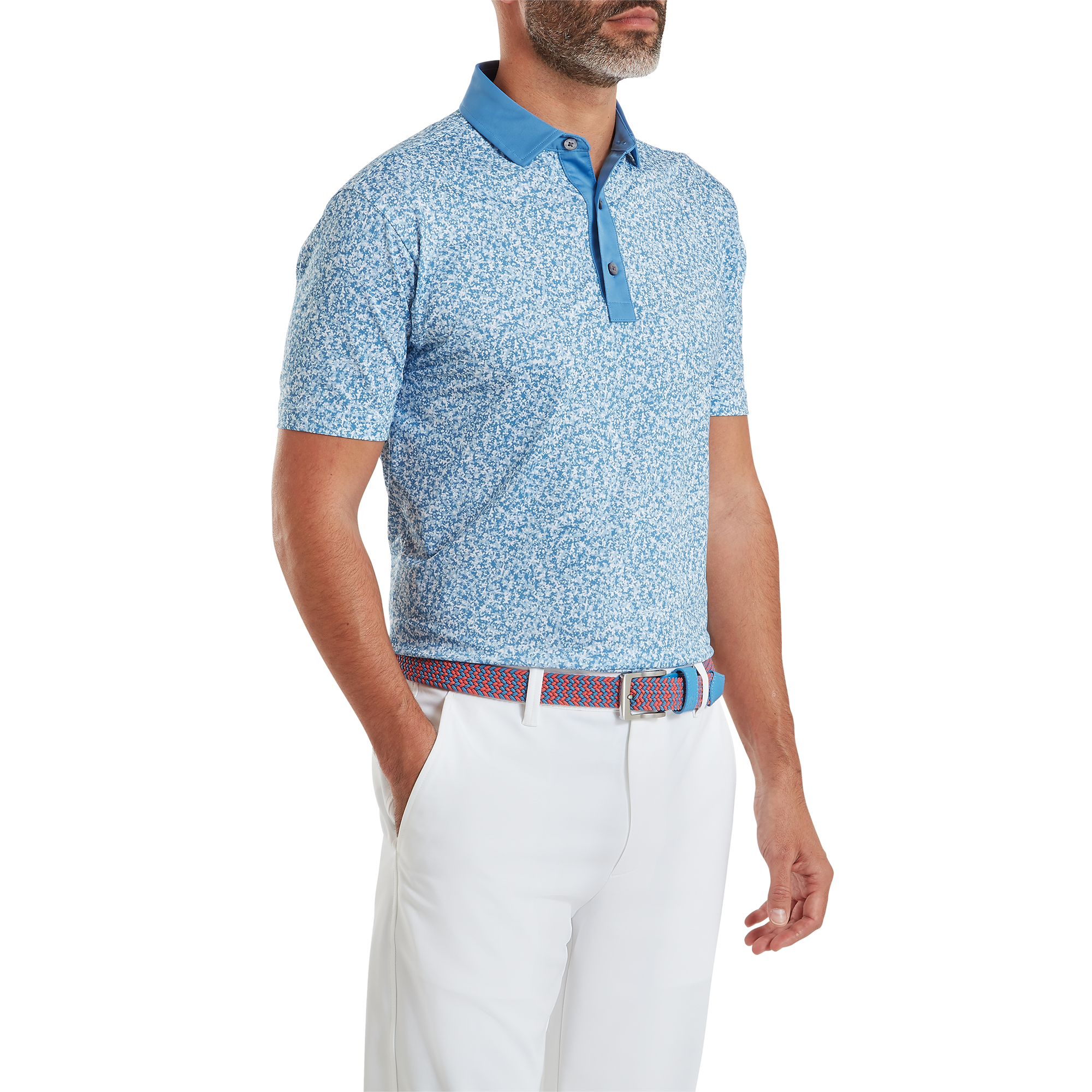 Condensed Camo Print Lisle