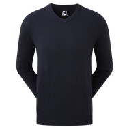 Wool Blend V-Neck Pullover