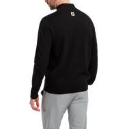 Wool Blend Half-Zip Pullover