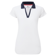 Cap Sleeve Print Trim Lisle