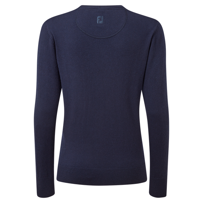 Wool Blend V-Neck Pullover