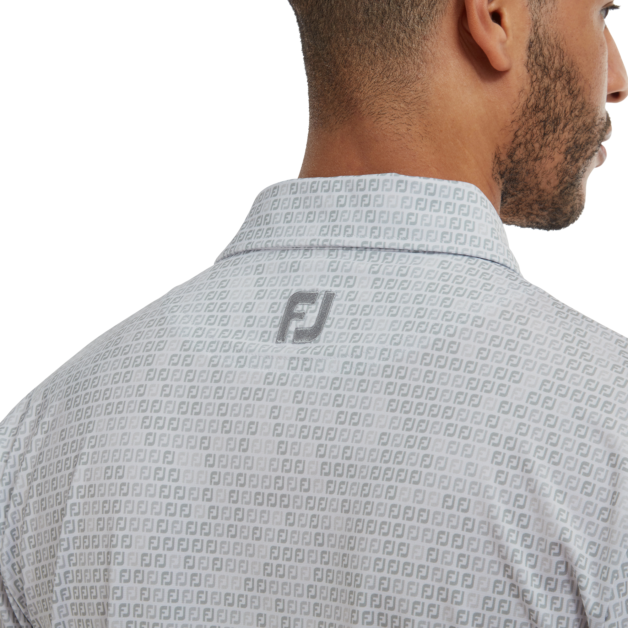 Polo en Fil d'Ecosse imprim&eacute;s FJ camouflage