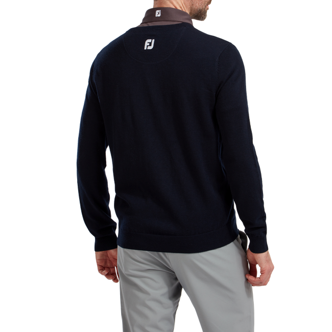 Wool Blend V-Neck Pullover