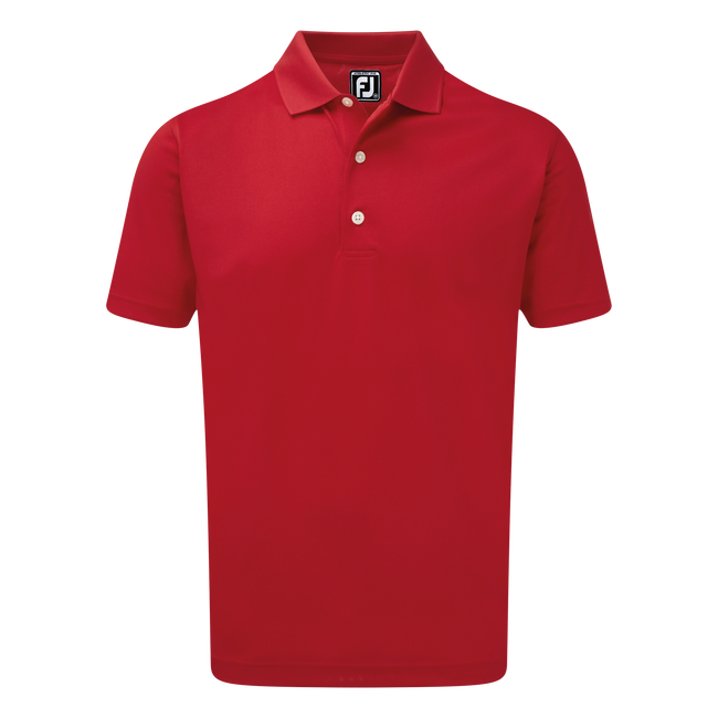 Stretch Pique Solid Knit Collar