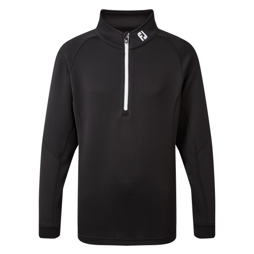Footjoy Junior Colourblock Chillouy Golf Pullover - Blue Footjoy Junior Colourblock Chillouy Golf Pullover - Blue