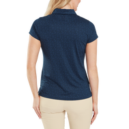 Painted Floral Cap Sleeve Lisle