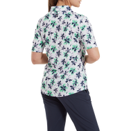 Floral Print Lisle