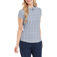 Animal Print Cap Sleeve Lisle