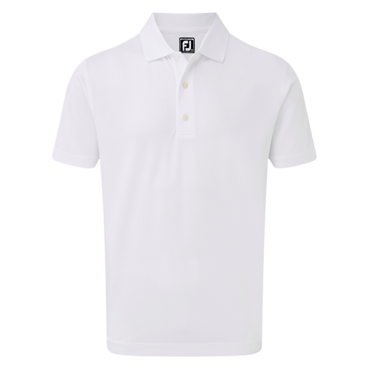 Stretch Pique Solid Knit Collar