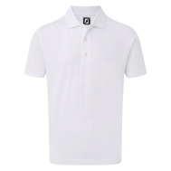 Stretch Pique Solid Knit Collar