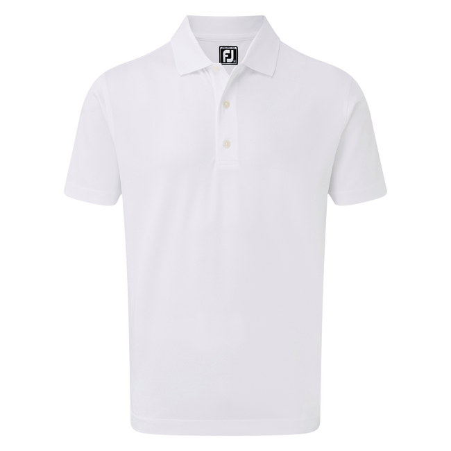 Stretch Pique Solid Knit Collar